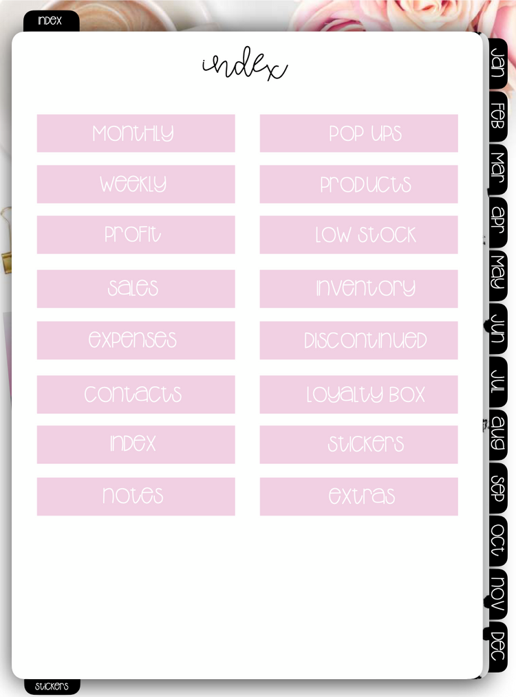RedAspen Digital Planner - Portrait