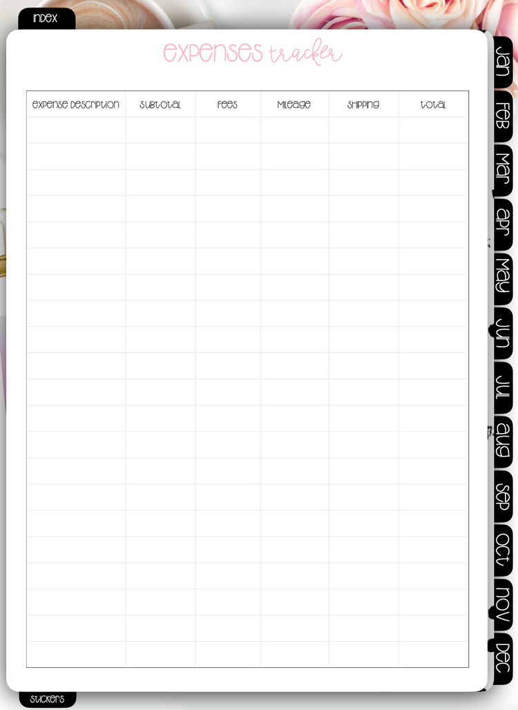 RedAspen Digital Planner - Portrait