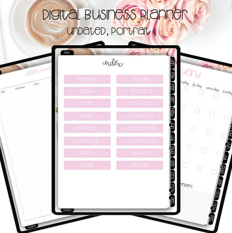 RedAspen Digital Planner - Portrait